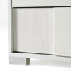 Monza Italian Modern White Nightstand
