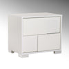 Modrest Monza Italian Modern White Nightstand Model VGACMONZA-NS