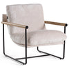 Modrest Moorcroft Modern Beige Fabric Accent Chair Model VGKK-KF.A2021-BGE