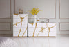 Modrest Aspen Modern White & Gold Chest Model VGVCJ1801-5H-WHT