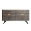 Modrest Novak Modern Dark Oak Dresser Model VGLBNANT-DR160