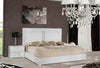 Full Size Modrest Nicla Italian Modern White Bed Model VGACNICLA-BED-FULL