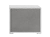 Modrest Nicla Italian Modern White Nightstand Model VGACNICLA-NS
