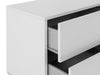 Modrest Nicla Italian Modern White Nightstand Model VGACNICLA-NS