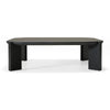 Modrest Noah Modern Dark Brown Square Coffee Table Model VGOD-LZ-400RC