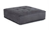 Divani Casa Nolden Waterproof Dark Grey Fabric Ottoman Model VGKNK8542-DK-GRY-OTT