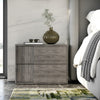 Modrest Byrne & Asus Modern Grey Fabric & Elm Grey 4 Piece Bedroom Set Model VGEVVG713-GRY-4PC