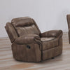 Furniture of America Agata Brown Transitional Glider Recliner Model NX6001BR-CH