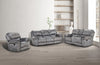 Furniture of America Themis Gray Transitional Manual Recliner Model NX6002GY-CH