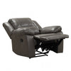 Furniture of America Letha Gray Transitional Glider Recliner Model NX6008GY-CH