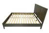 Modrest Oakley Mid Century Eastern King Size Dark Brown Bed Model VGWDLCY-QB05-USA-OA-BED-EK