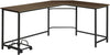 ACME Bambina Black & Oak Computer Desk Model OF00042