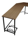 ACME Bambina Black & Oak Computer Desk Model OF00042
