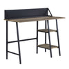 ACME Garima Rustic Oak & Black Writing Desk Model OF00321