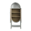 ACME OgdenAluminum& Rattan Bookcase Model OF02406