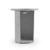Renava Onza Outdoor White End Table With Solar Light Model VGVK-CT009-S-SL-WHT