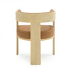 Nova Domus Osaka Modern Natural Ash & Rust Fabric Dining Chair Model VGCS-LC-22085