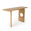 Nova Domus Oshana Modern White Oak Console Table Model VGMA-MIT-5351-CON