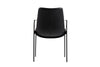 Modrest Osprey Modern Black Vegan Leather Dining Chair (Set Of 2) Model VGHR-3568-N-BLK