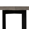 Modrest Sharon Modern Concrete & Black Metal End Table Model VGLBOWEN-LT45-01