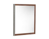Nova Domus Palermo Italian Modern Faux Concrete & Walnut Mirror Model VGACPALERMO-WAL-MIR