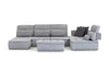 David Ferrari Panorama Italian Modern Grey Fabric Modular Sectional Sofa Model VGFT-PANORAMA-GRY
