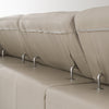 Divani Casa Pella Modern Grey Italian Leather U Shaped Sectional Sofa Model VGCA5106O-GRY-LAF-SECT