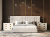 Modrest Penelope Modern Grey Velvet Bed Model VGVCBD2312