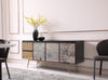 Modrest Phelan Modern Smoked Ash & Brass Buffet Model VGVCG2020-BUF