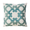 Furniture of America Lily Beige/Teal Contemporary Throw Pillow Model PL8005-2PK