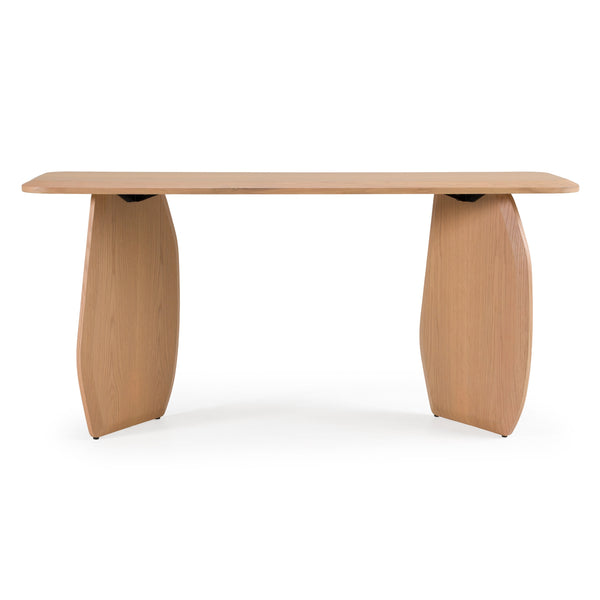 Prado Modern White Oak Console Table