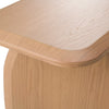 Prado Modern White Oak Console Table