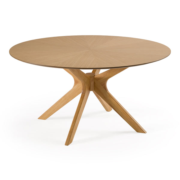 Prospect Modern Round 59" Natural Oak Dining Table