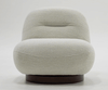 Modrest Renee Modern Cream Fabric Swivel Chair Model VGKK-KFA1157-C-CH