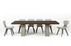 Modrest Renzo Modern Oak & Concrete 118" Dining Table Model VGGRRENZO-118