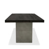 Modrest Renzo Modern Oak & Concrete 79" Dining Table Model VGGRRENZO-79