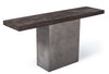 Modrest Renzo Modern Oak & Concrete Console Table Model VGGR649277