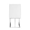 Modrest Frankie Modern White & Brushed Stainless Steel Dining Chair Model VGGA-6917CH-WHT-SS-DC