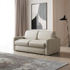 Lamod Italia Revers Italian Modern Light Grey Leather Full Sofa Bed Model VGDTREVERS-140-CENERE