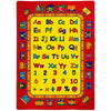 Furniture of America Abbey Red Contemporary Area Rug Model RG5110