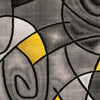 Furniture of America Sivas Charcoal/Yellow Contemporary Area Rug Model RG5188M