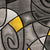 Furniture of America Sivas Charcoal/Yellow Contemporary Area Rug Model RG5188M