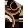Furniture of America Blitar Brown/Black Contemporary Area Rug Model RG5214