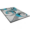 Furniture of America Niksar Turquoise Contemporary Area Rug Model RG5223