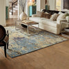 Furniture of America Wilhelm Indigo Breach Contemporary Area Rug Model RG8161M