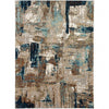 Furniture of America Wilhelm Concrete Lapis Contemporary Area Rug Model RG8162S