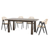Modrest Rhea Modern 71" Dark Acacia Rectangular Dining Table Model VGWDMAR-DT1.8-DK