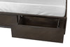Modrest Roger Mid Century Acacia Bed Model VGWDROGER-BRN-BED