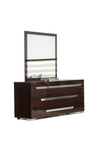 Nova Domus Romano Italian Modern Ebony Mirror Model VGACROMANO-MIR