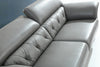 Divani Casa Perry Modern Grey Leather Sofa Set Model VGBNS-9199-GRY